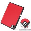 Premium Quality Tri-fold PU Leather Case with Pencil Holder