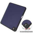 Premium Quality Tri-fold PU Leather Case with Pencil Holder