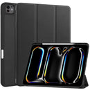 Premium Quality Tri-fold PU Leather Case with Pencil Holder