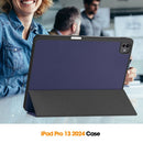 Premium Quality Tri-fold PU Leather Case with Pencil Holder