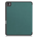 Premium Quality Tri-fold PU Leather Case with Pencil Holder