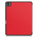 Premium Quality Tri-fold PU Leather Case with Pencil Holder