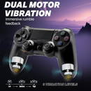 Premium Wireless PS4 Controller Black | Bluetooth Gamepad for PS4 & PC