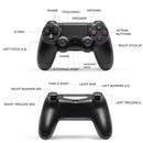 Premium Wireless PS4 Controller Black | Bluetooth Gamepad