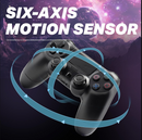 Premium Wireless PS4 Controller Black | Bluetooth Gamepad for PS4 & PC