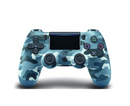 Premium Wireless PS4 Controller Camo Blue | Bluetooth Gamepad for PS4 & PC