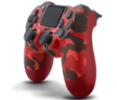 Premium Wireless PS4 Controller Camo Red | Bluetooth Gamepad for PS4 & PC