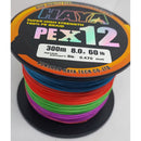 Premium x12 Strand Low Memory Braid Fishing Line - 300M