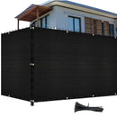 Privacy Fence Screen Black 1.2Mx7M 1