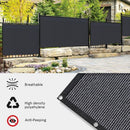 Privacy Fence Screen Black 1.2Mx7M 2