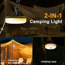 Rechargeable 10m LED String Lights for Camping Patio & Home