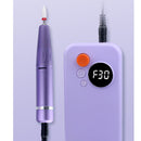 Rechargeable Electric Nail File Kit Purple 3