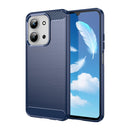 Xiaomi Redmi 15C 4G Carbon Fibre TPU Case Slim Shockproof Cover Navy