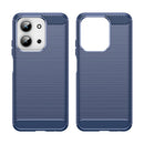 Xiaomi Redmi 15C 4G Carbon Fibre TPU Case Slim Shockproof Cover Navy