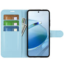 Wallet Case for Xiaomi Redmi 15C 4G – PU Leather Flip Cover with Card Holder & Stand [LightBlue]