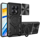 Redmi Note 15 4G / 5G Ring Kickstand Case w/ Camera Cover