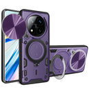 Xiaomi Redmi Note 14 Pro Plus 5G Ring Kickstand Case w/ Camera Cover [Purple]