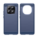 Redmi Note 15 4G / 5G Carbon Fibre TPU Case Slim Shockproof Cover Navy