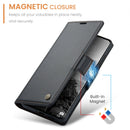 Xiaomi Redmi Note 15 4G / 5G CaseMe Retro Wallet Case [Black]