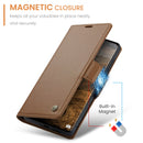 Xiaomi Redmi Note 15 4G / 5G CaseMe Retro Wallet Case [Brown]