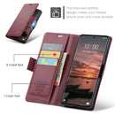 Xiaomi Redmi Note 15 4G / 5G CaseMe Retro Wallet Case [Maroon]