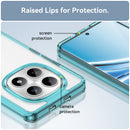 Xiaomi Redmi Note 15 4G / 5G Soft TPU Bumper Shockproof Cover Case [Clear Blue]