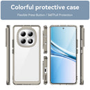 Xiaomi Redmi Note 15 4G / 5G Soft TPU Bumper Shockproof Cover Case [Clear Grey]