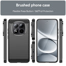 Redmi Note 15 Pro 5G Carbon Fibre TPU Case Slim Shockproof Cover Black