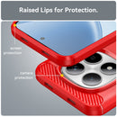 Redmi Note 15 Pro 5G Carbon Fibre TPU Case Slim Shockproof Cover Red