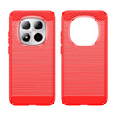 Redmi Note 15 Pro 5G Carbon Fibre TPU Case Slim Shockproof Cover Red