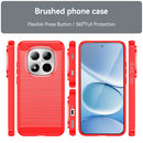 Redmi Note 15 Pro 5G Carbon Fibre TPU Case Slim Shockproof Cover Red