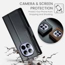 Xiaomi Redmi Note 15 Ro 5G CaseMe Retro Wallet Case [Black]