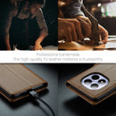 Xiaomi Redmi Note 15 Ro 5G CaseMe Retro Wallet Case [Brown]