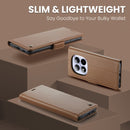 Xiaomi Redmi Note 15 Ro 5G CaseMe Retro Wallet Case [Brown]