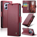 Xiaomi Redmi Note 15 Ro 5G CaseMe Retro Wallet Case [Maroon]