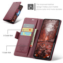 Xiaomi Redmi Note 15 Ro 5G CaseMe Retro Wallet Case [Maroon]