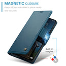 Xiaomi Redmi Note 15 Ro 5G CaseMe Retro Wallet Case [Navy]