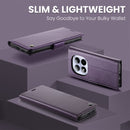 Xiaomi Redmi Note 15 Ro 5G CaseMe Retro Wallet Case [Purple]