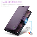 Xiaomi Redmi Note 15 Ro 5G CaseMe Retro Wallet Case [Purple]