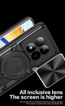 Redmi Note 15 Pro 5G Ring Kickstand Case w/ Camera Cover [Navy]