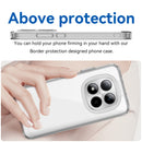 Xiaomi Redmi Note 15 Pro 5G Soft TPU Bumper Shockproof Cover Case [Clear]