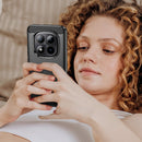 Redmi Note 15 Pro Plus 5G Carbon Fibre TPU Case Slim Shockproof Cover Black