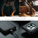 Xiaomi Redmi Note 15 Pro Plus 5G CaseMe Retro Wallet Case [Black]