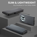 Xiaomi Redmi Note 15 Pro Plus 5G CaseMe Retro Wallet Case [Black]