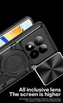 Redmi Note 15 Pro Plus 5G  Ring Kickstand Case w/ Camera Cover [Navy]