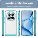 Xiaomi Redmi Note 15 Pro Plus 5G Soft TPU Bumper Shockproof Cover [Clear Blue]