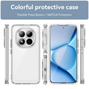 Xiaomi Redmi Note 15 Pro Plus 5G Soft TPU Bumper Shockproof Cover Case [Clear]