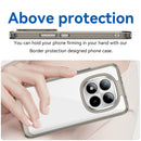 Xiaomi Redmi Note 15 Pro Plus 5G Soft TPU Bumper Shockproof Cover [Clear Grey]