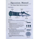 Refractometer - Alcohol (0-80% Alcohol) - Tools & Kits