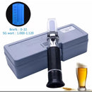Refractometer - Sugar (Dual Scale: Brix 0-32% & 1.000-1.120